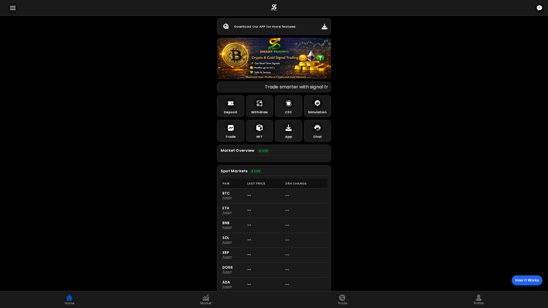 Screenshot of smart-trading.click