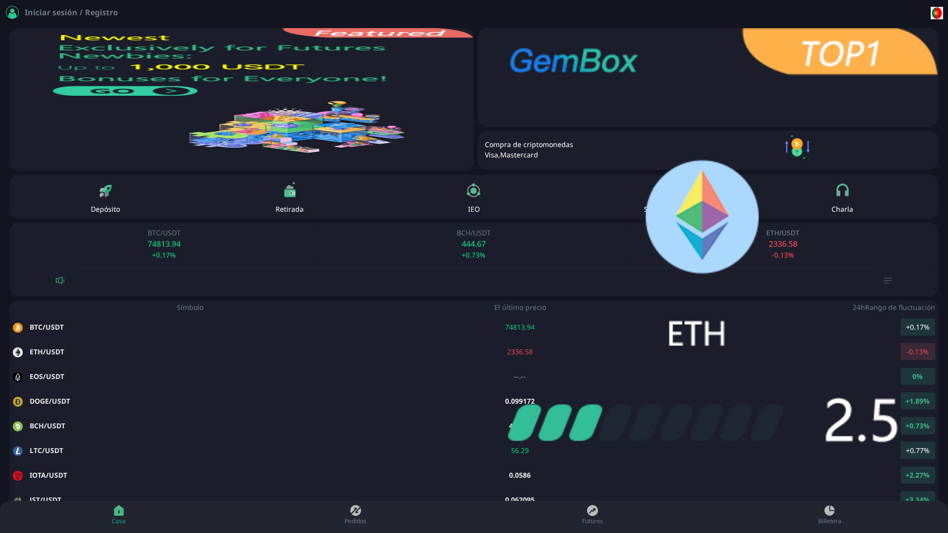 Screenshot of bitosi.cc