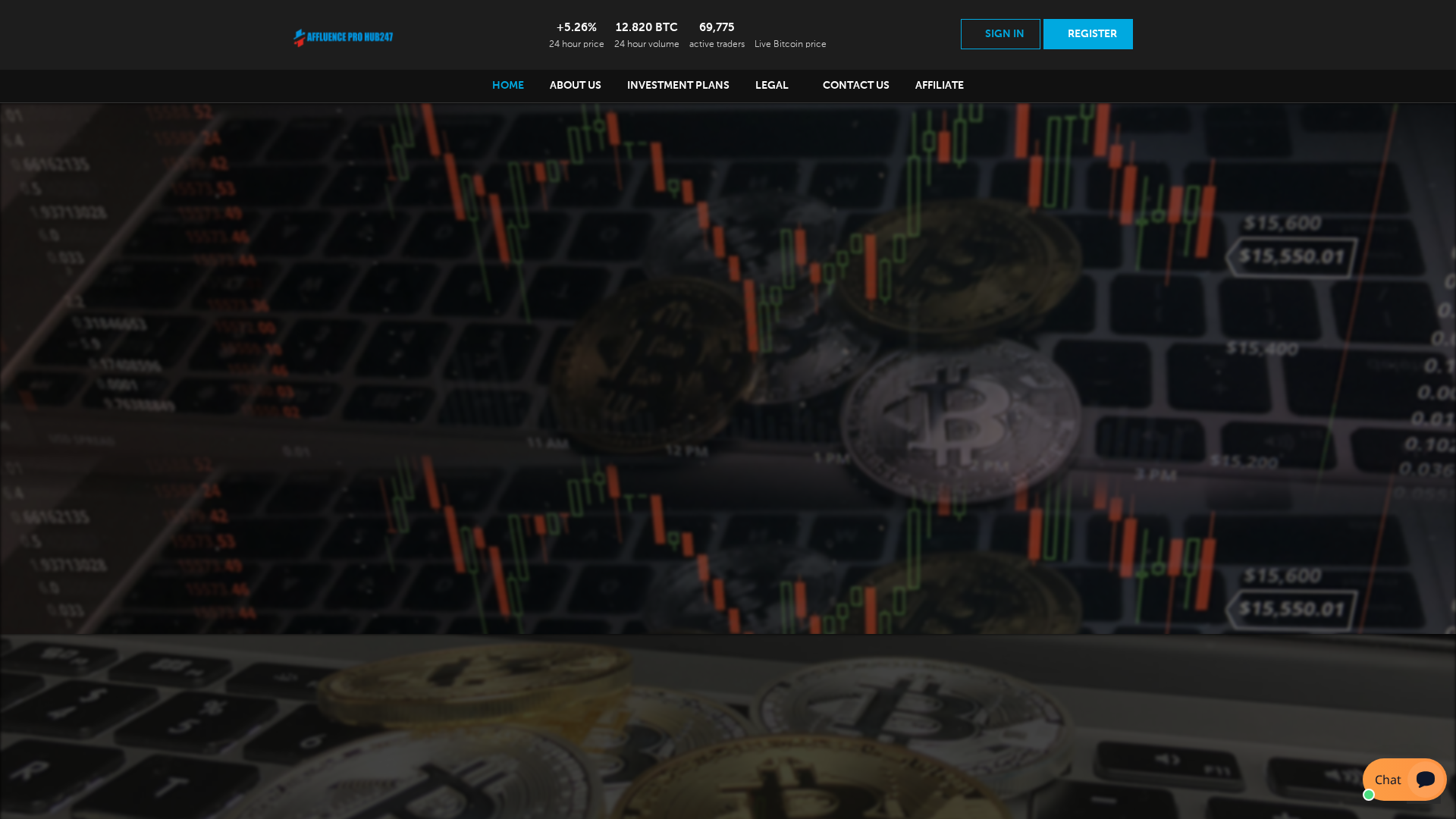 Screenshot of affluenceprohub247.com