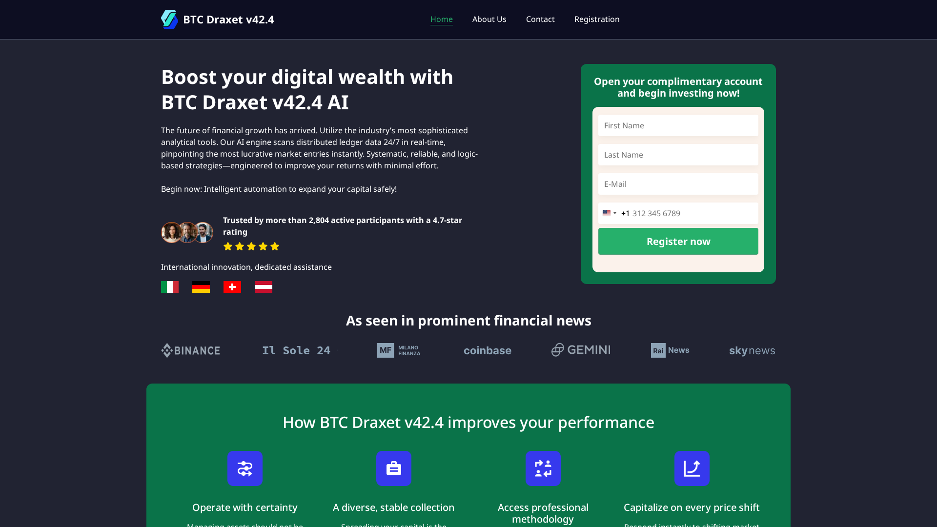 Screenshot of btcdraxetv424-official.com