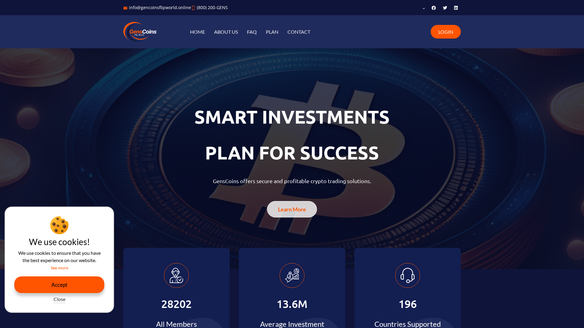 Screenshot of gencoinsflipworld.online