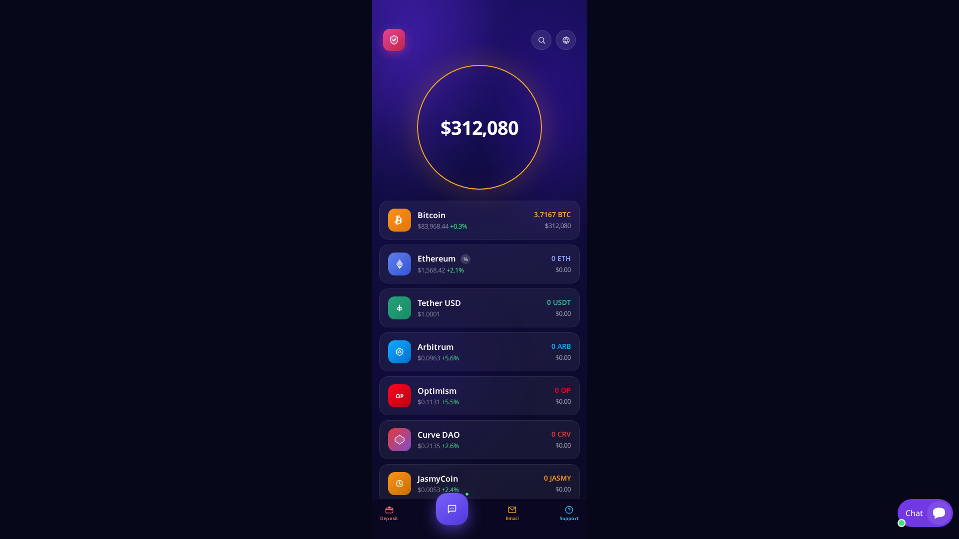 Screenshot of exoduswallets.store