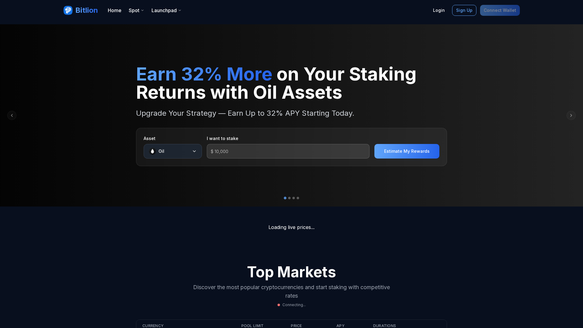 Screenshot of bitlion.site