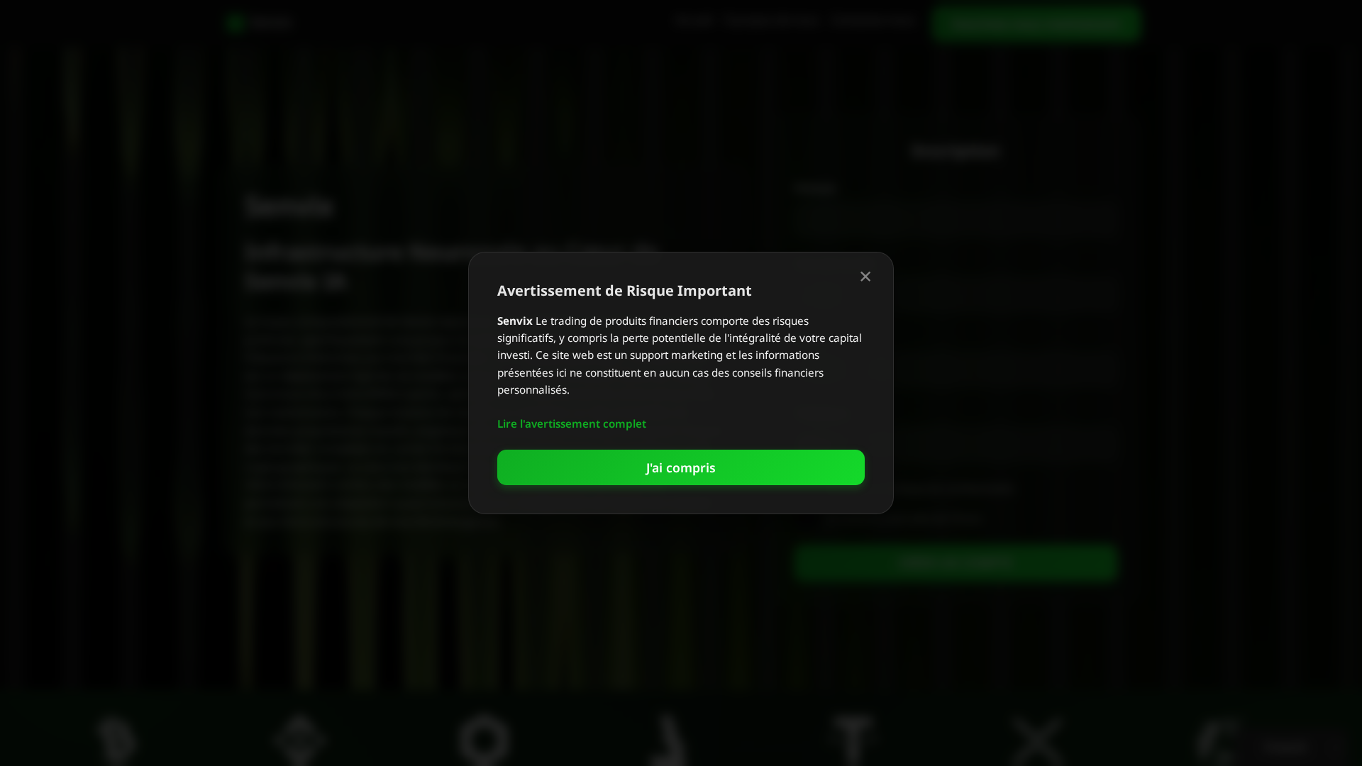 Screenshot of senvix-crypto.site