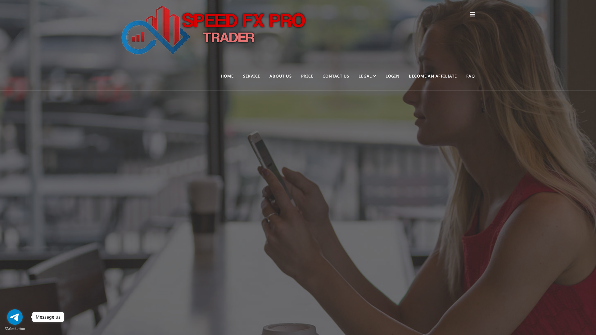 Screenshot of speedfxprotraders.live