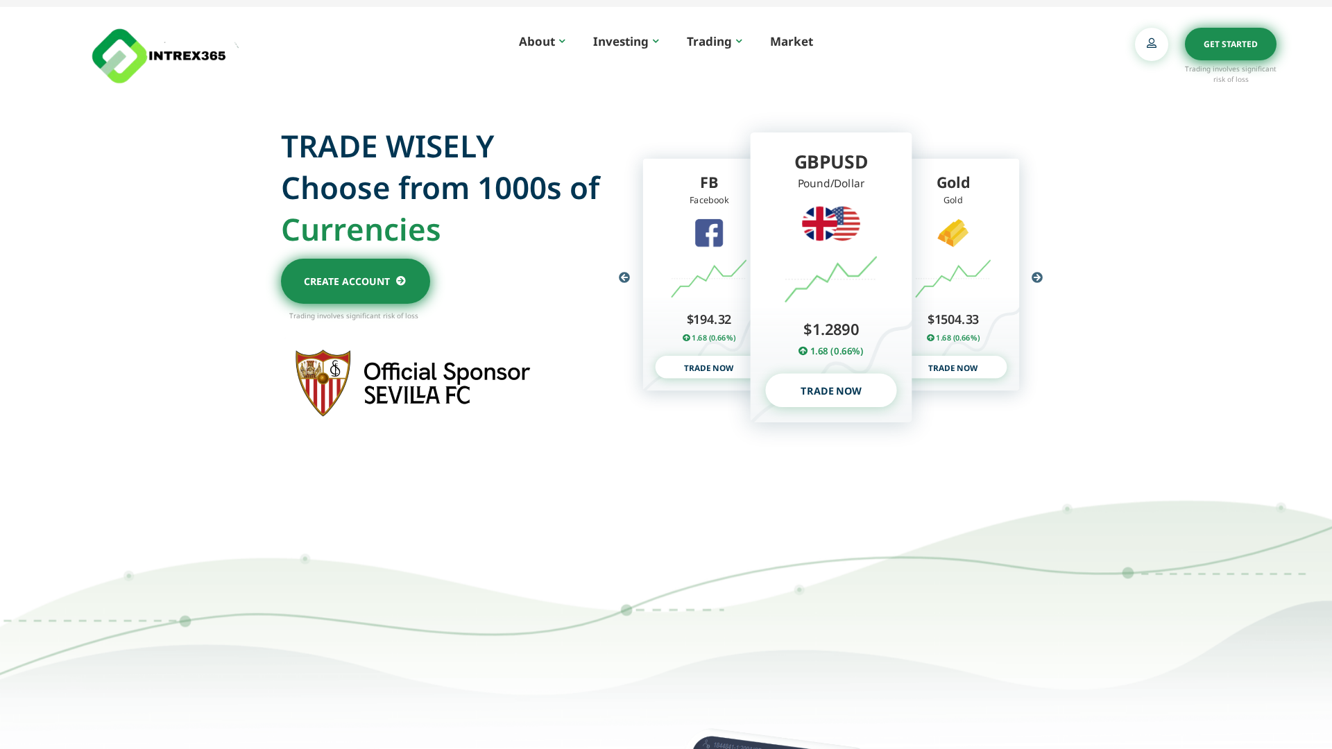 Screenshot of intrex365.com