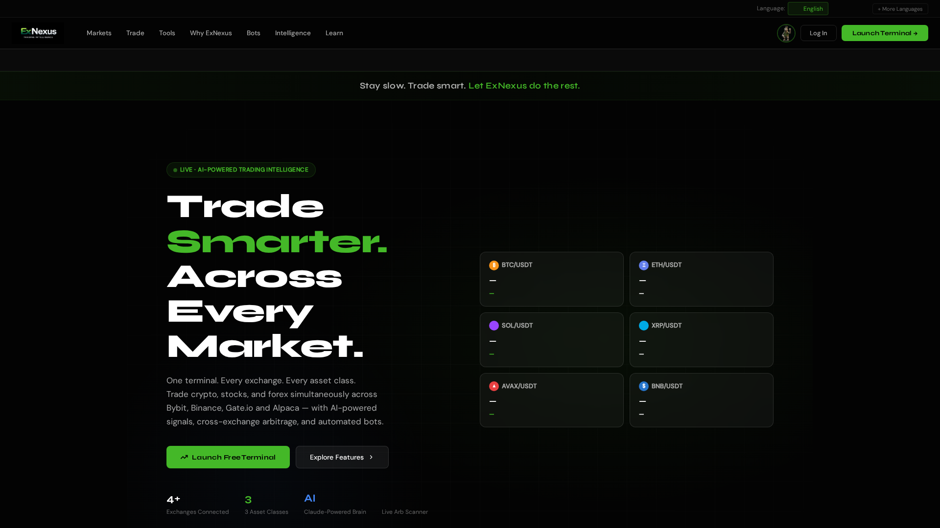 Screenshot of exnexus.co