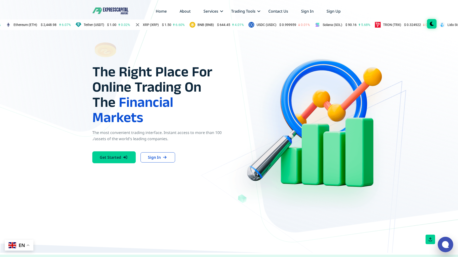 Screenshot of expressjutnav.com