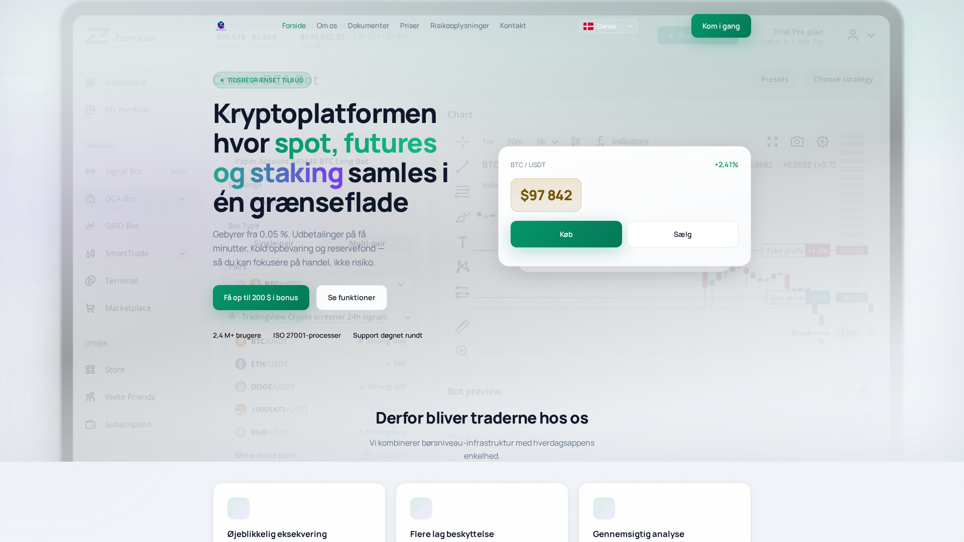 Screenshot of quantex-danmark.com
