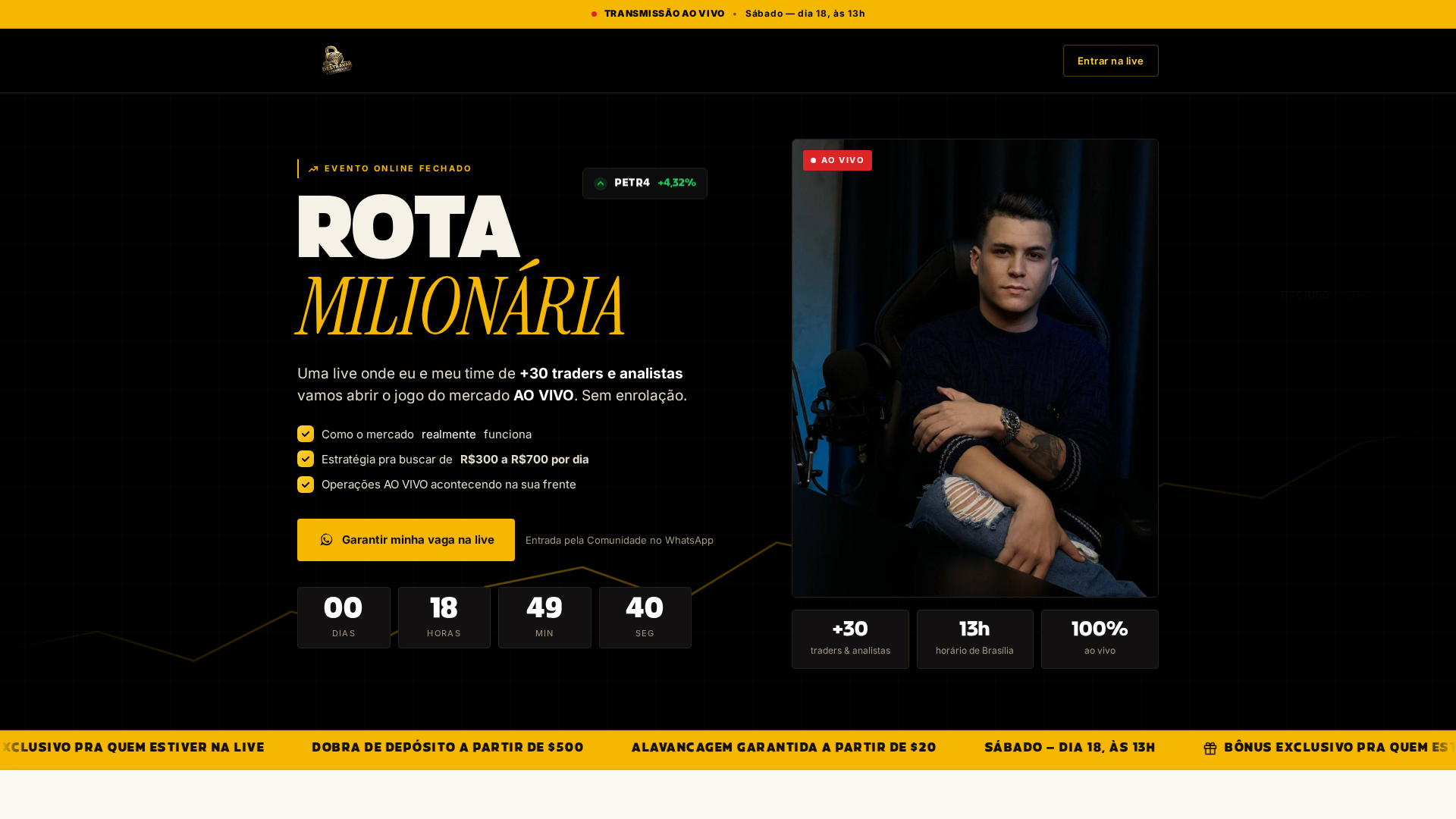 Screenshot of brunotrader.net