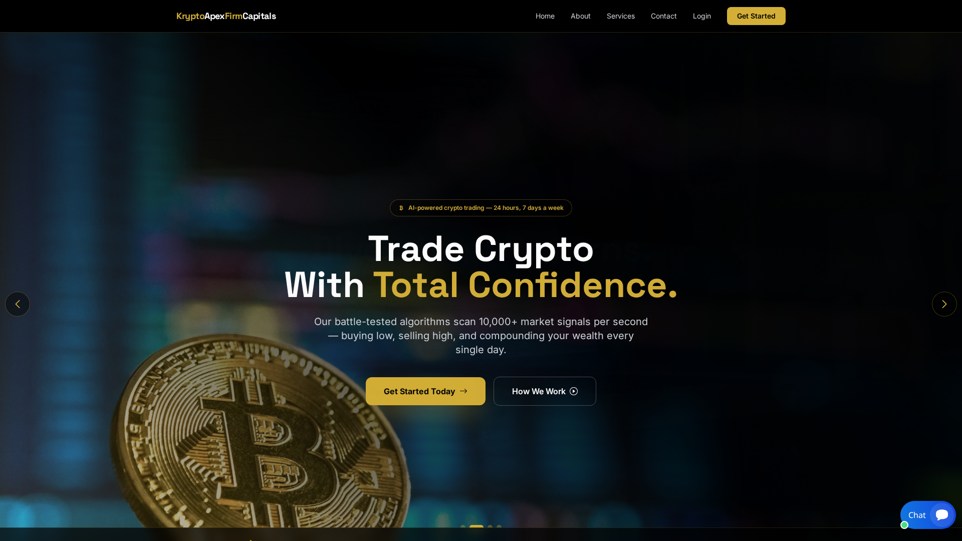 Screenshot of kryptoapexfirmcapitals.com
