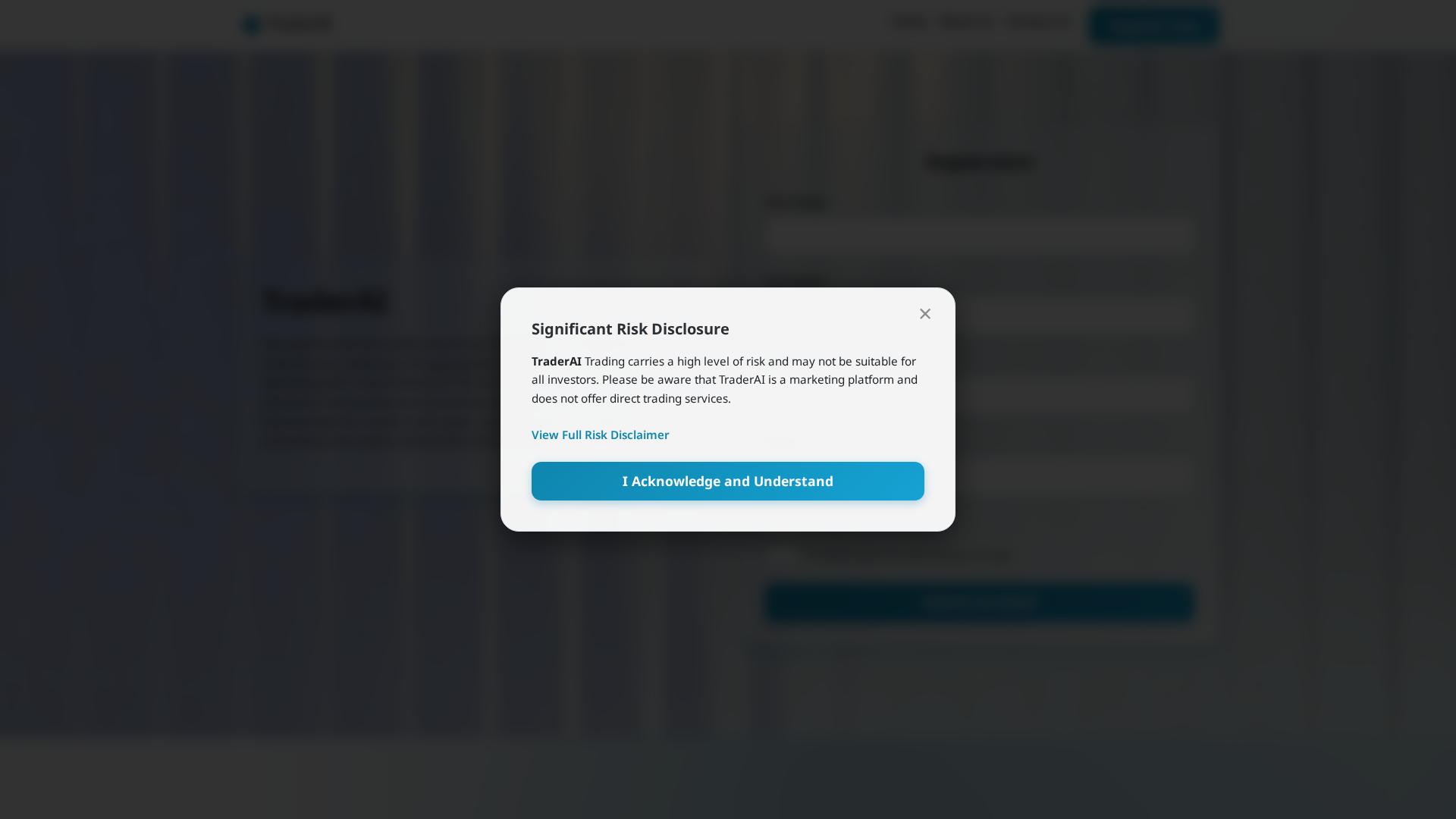 Screenshot of traderai-crypto.online