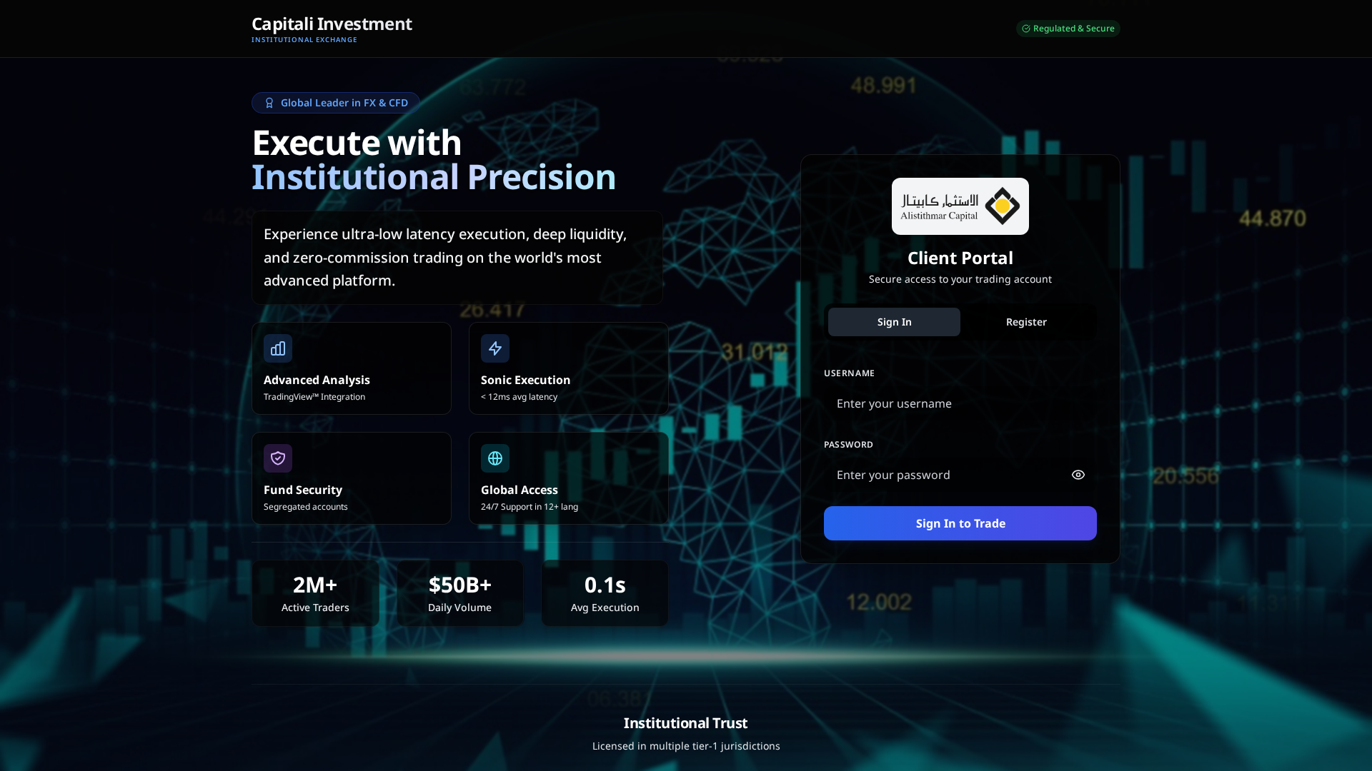 Screenshot of investmentcapitali.com