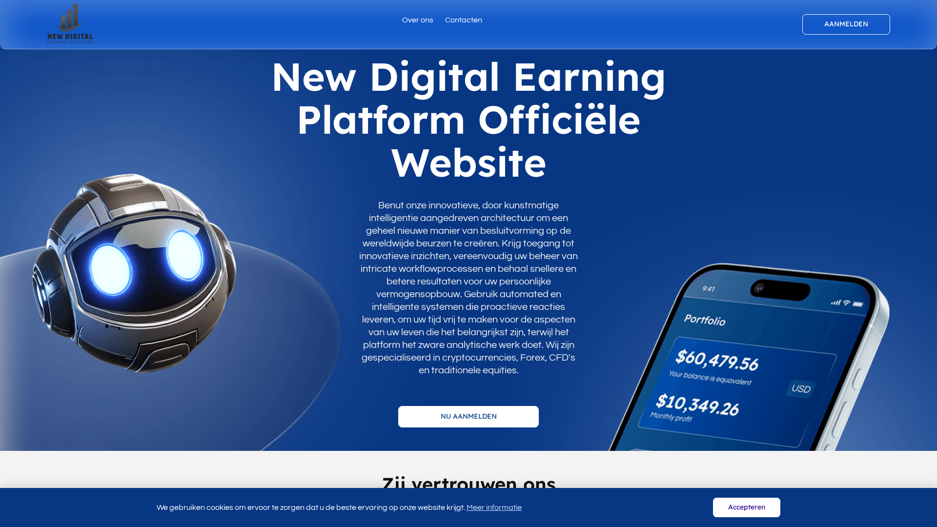 Screenshot of digital-earning-platform.com