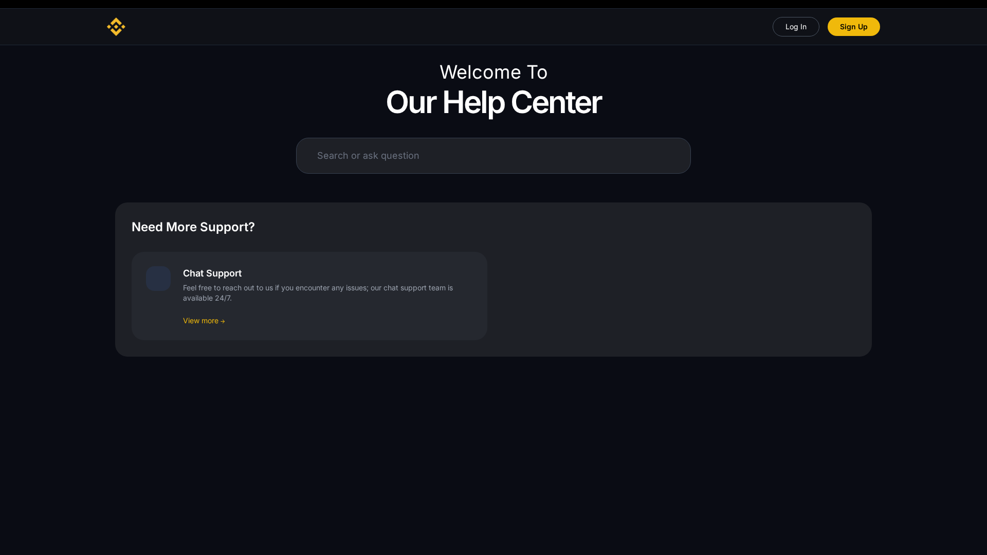Screenshot of binace-exchange.site