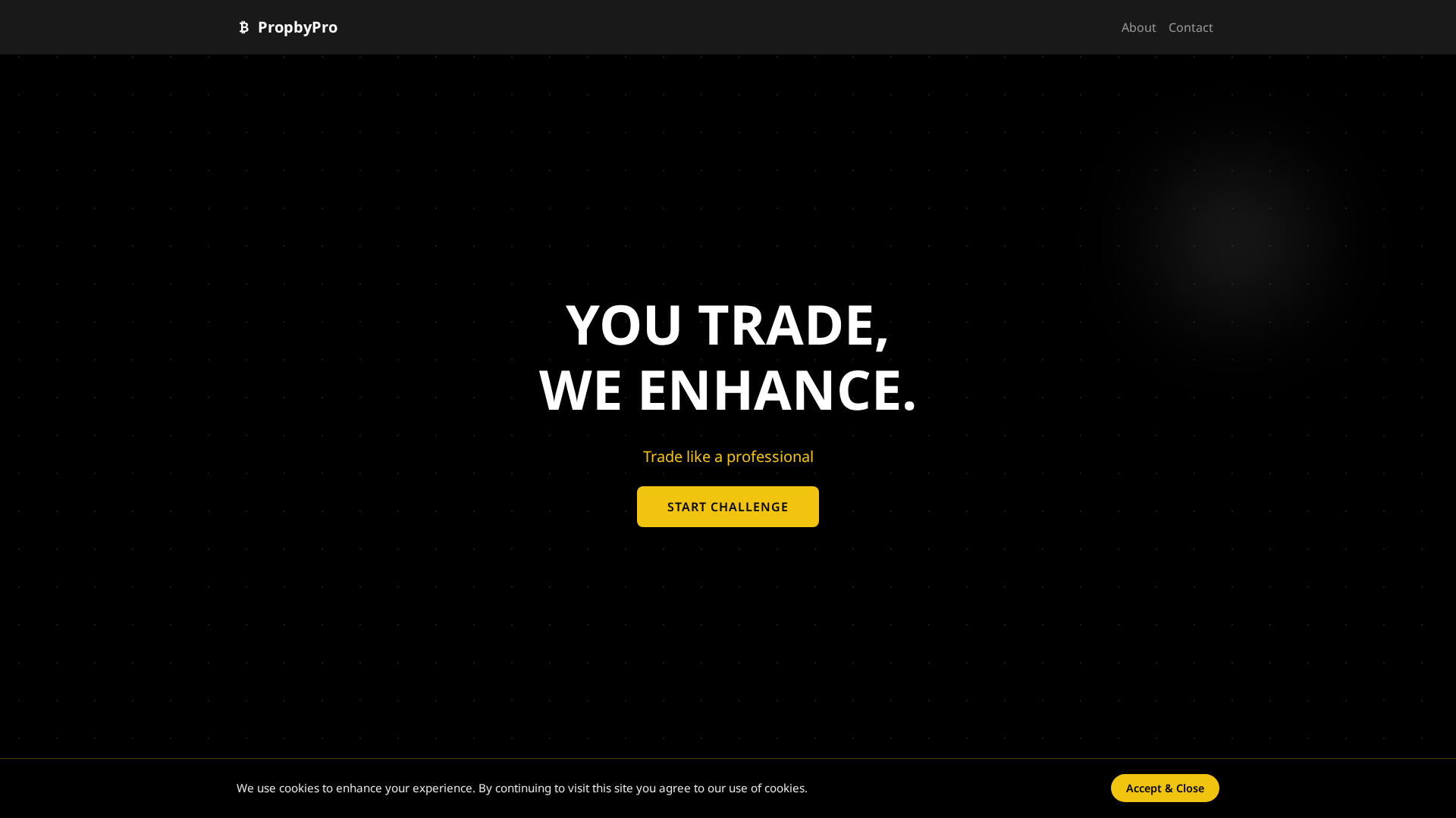 Screenshot of propbypro.com