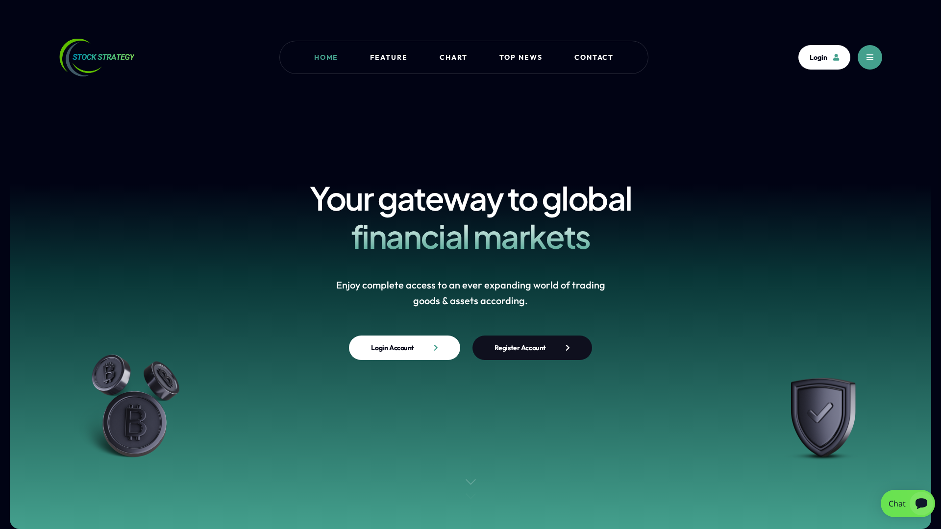 Screenshot of stockstrategy.click
