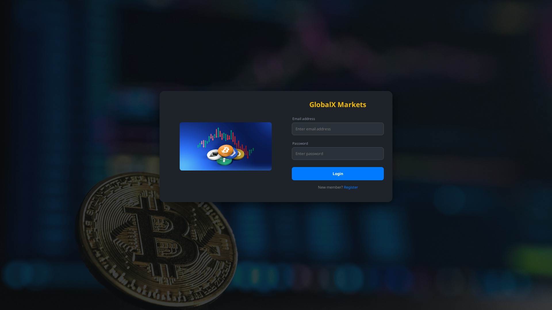 Screenshot of globalxmarketss.com