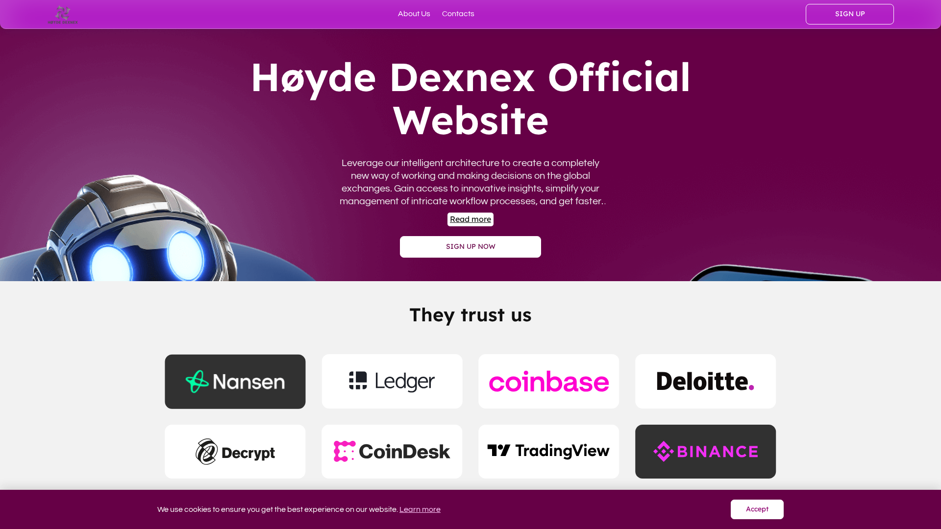 Screenshot of hoydedexnex.org