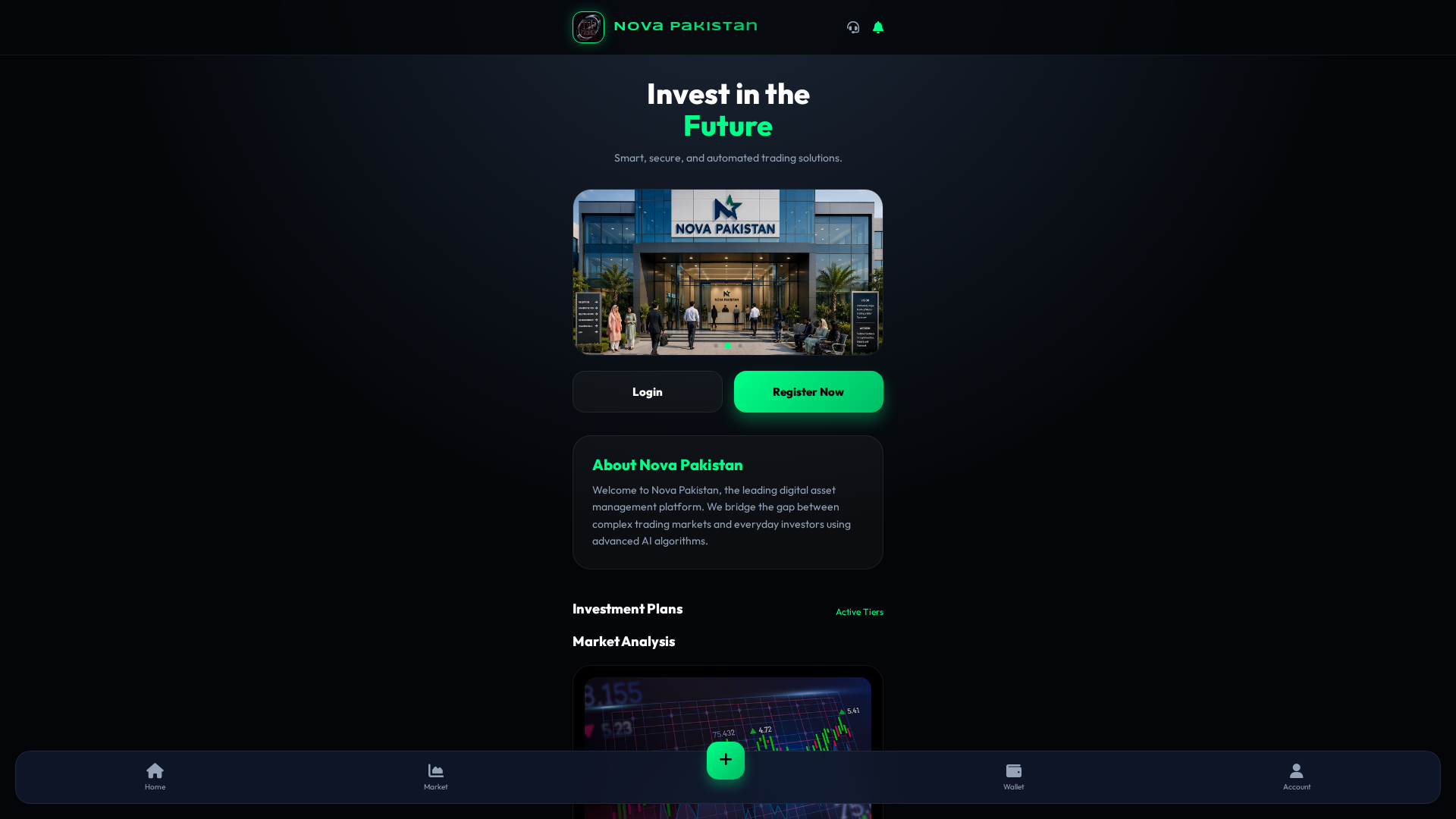 Screenshot of novapakistan.com