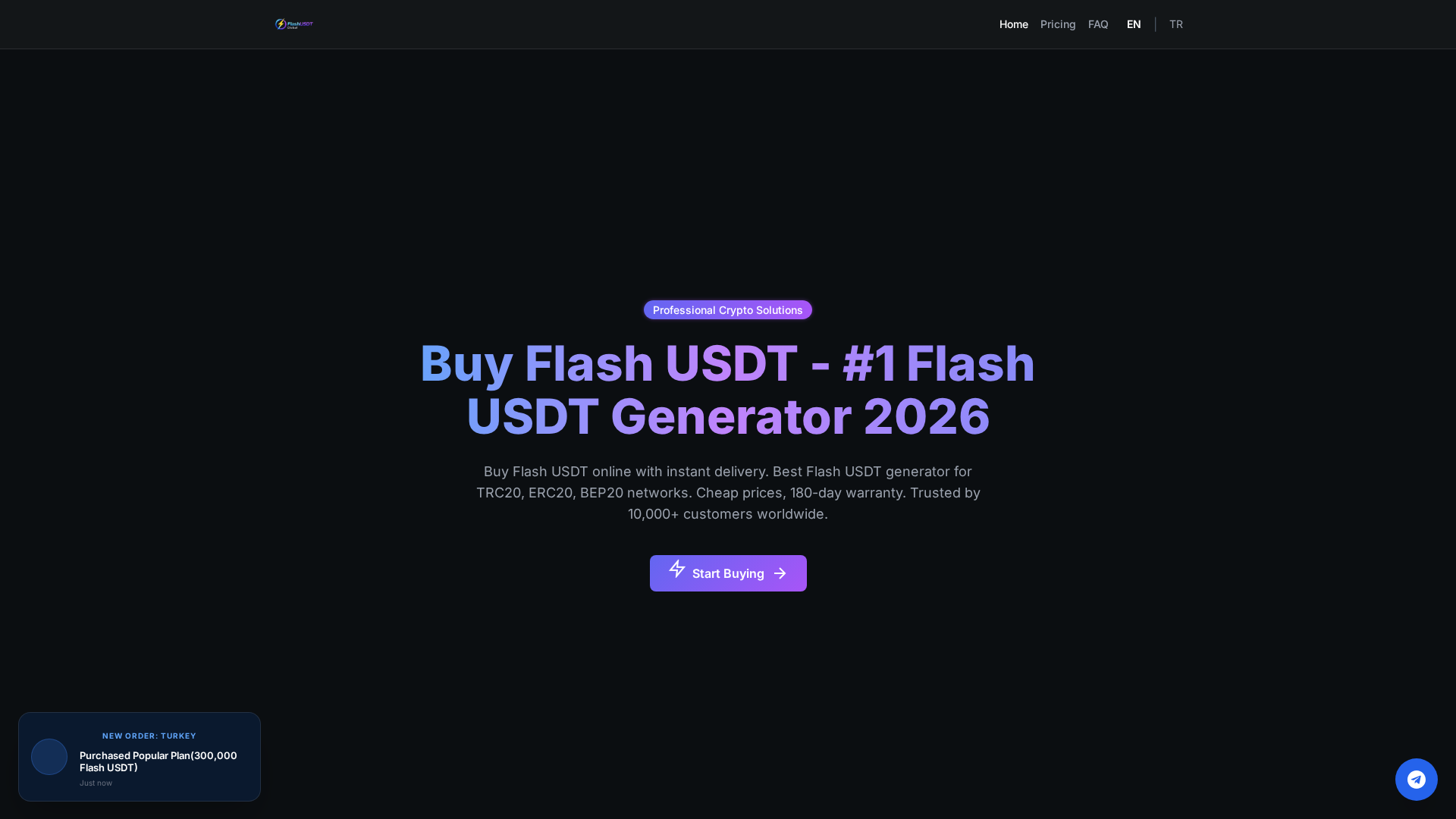 Screenshot of globalflashusdt.online