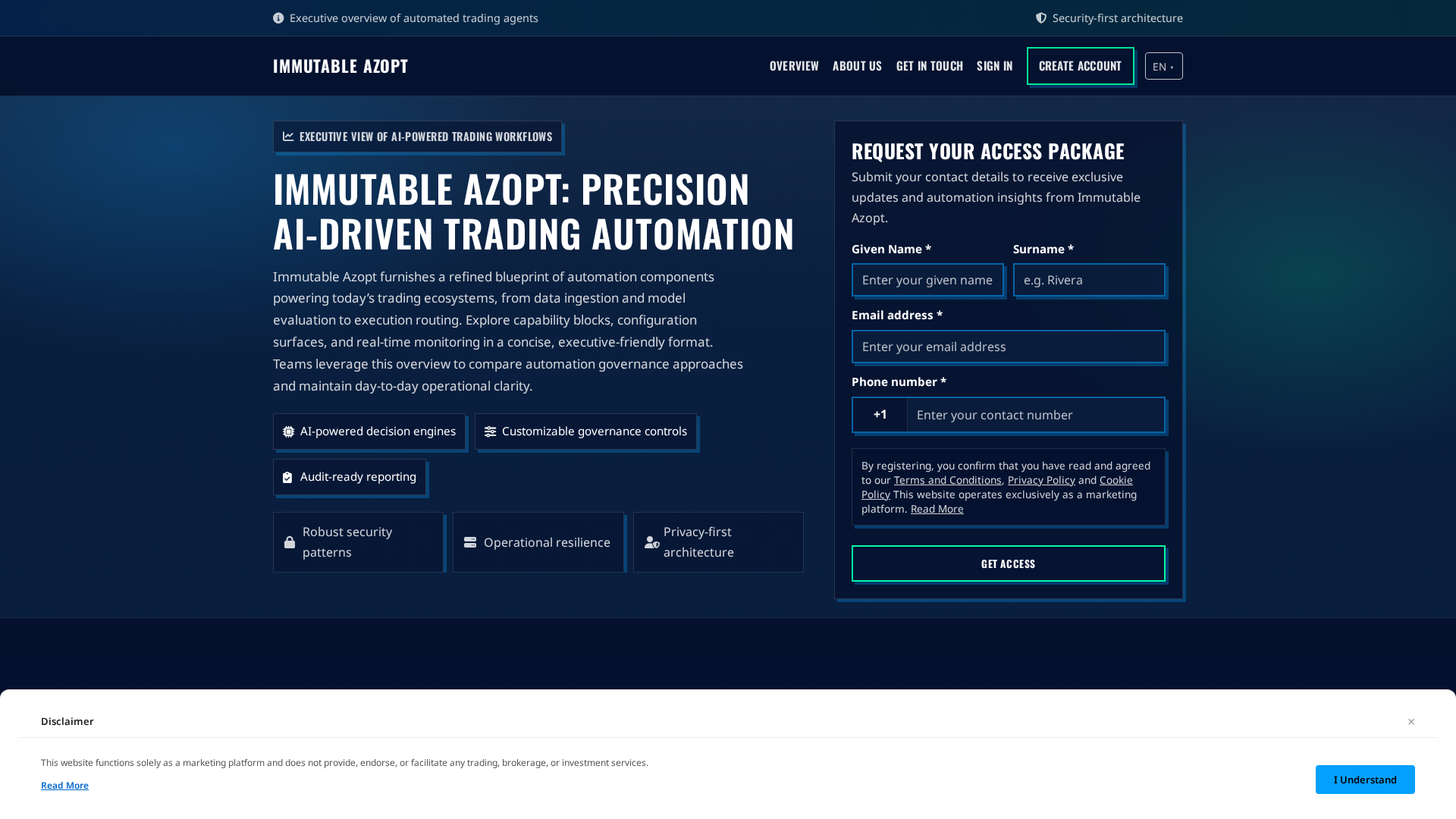 Screenshot of immutableazopt-pro.com