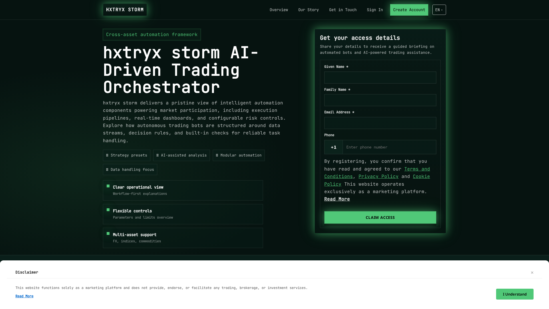 Screenshot of hxtryxstorm.pro