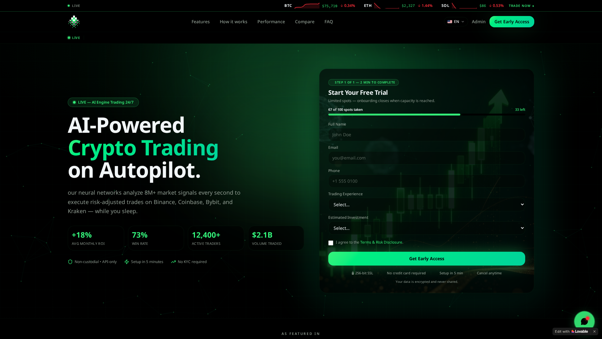 Screenshot of investdestiny.com