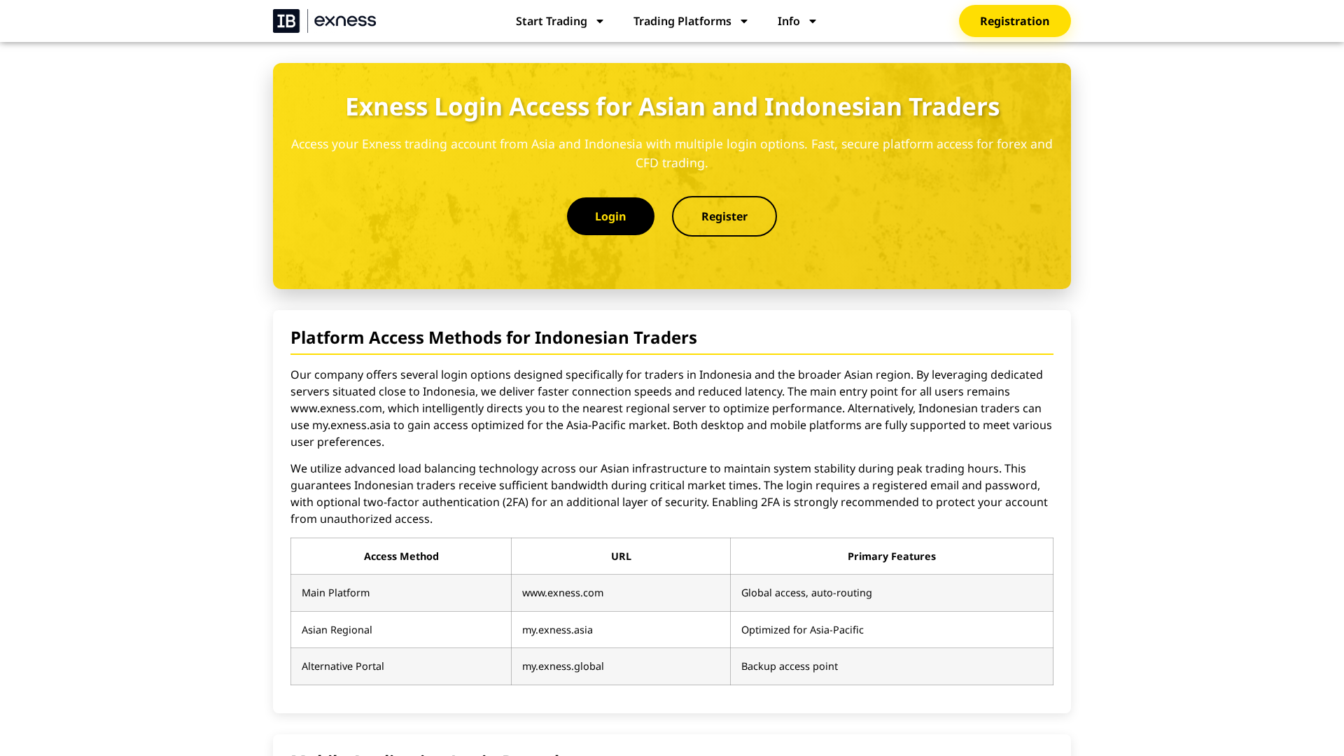 Screenshot of exnfx-id.com