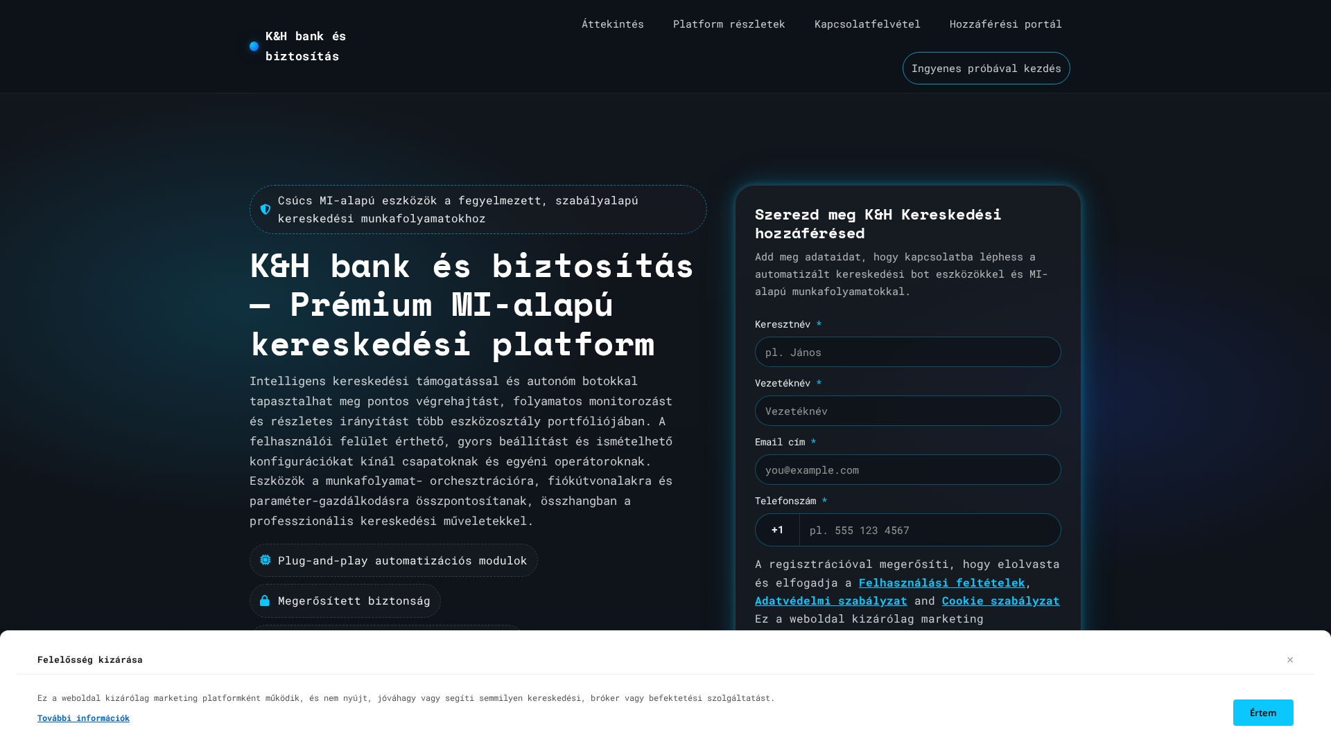 Screenshot of kh-esbiztositas.pro