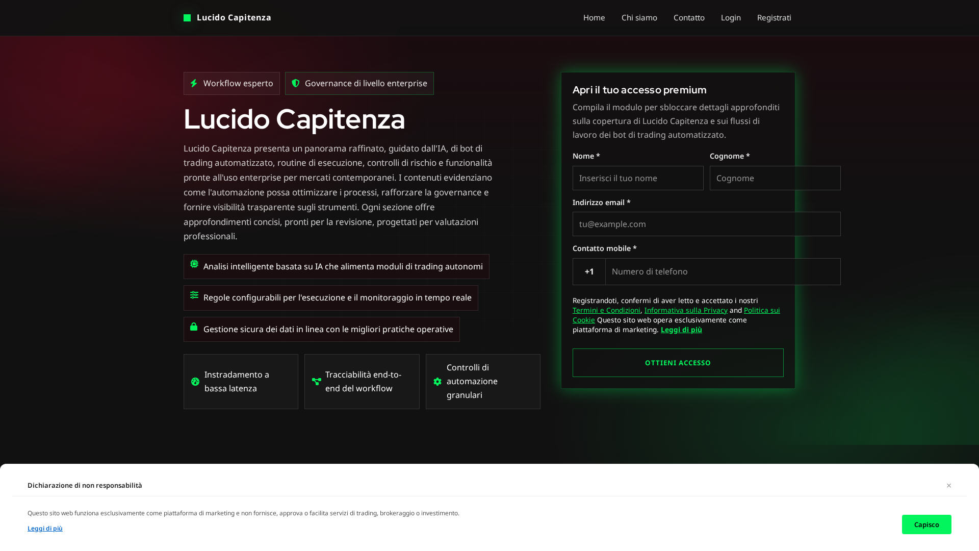 Screenshot of lucidocapitenza.pro