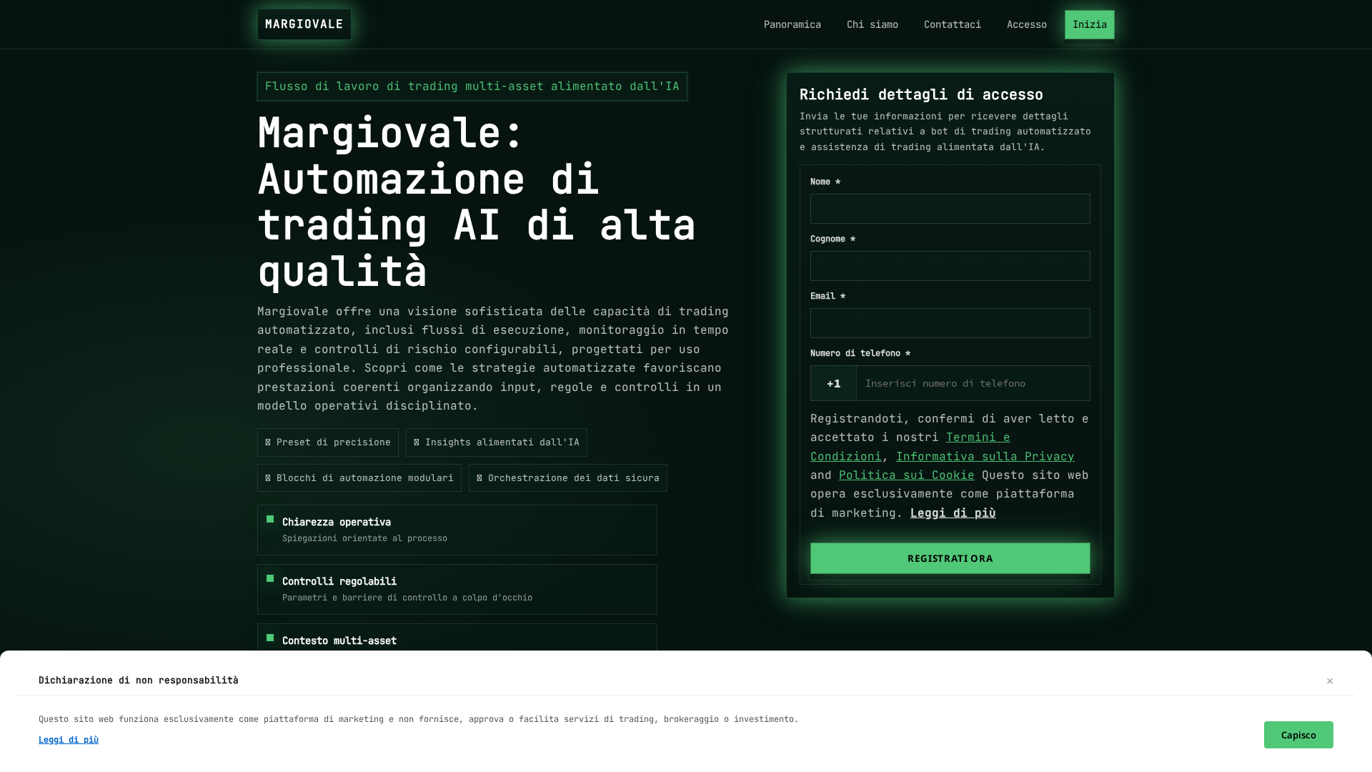 Screenshot of margiovale.pro
