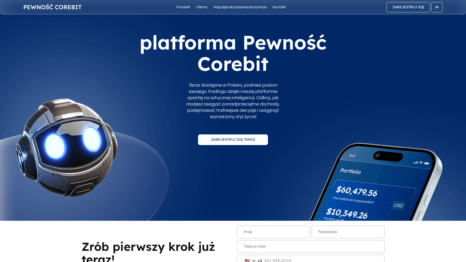 Screenshot of pewnosccorebit.app