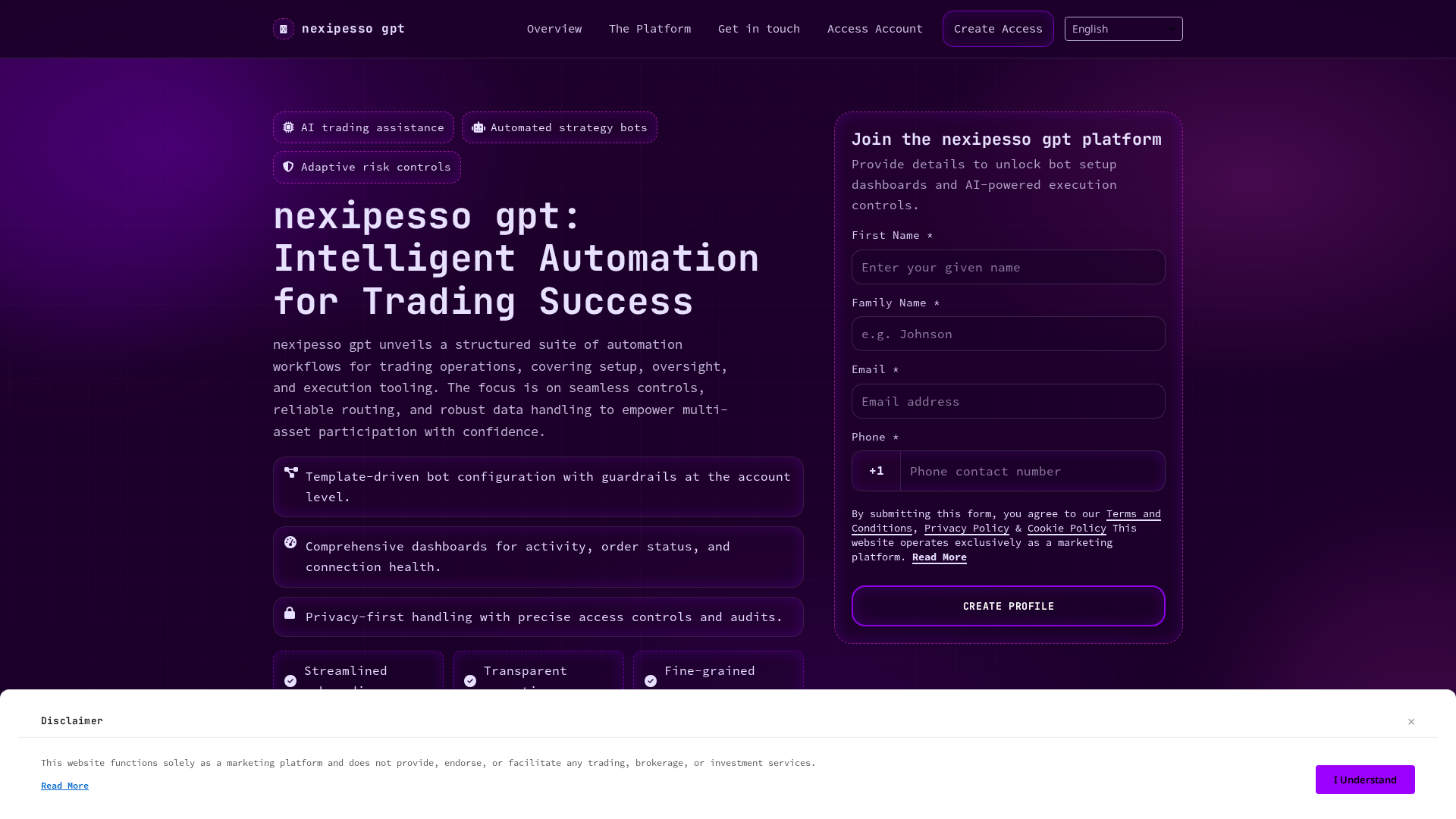 Screenshot of nexipessogpt.pro