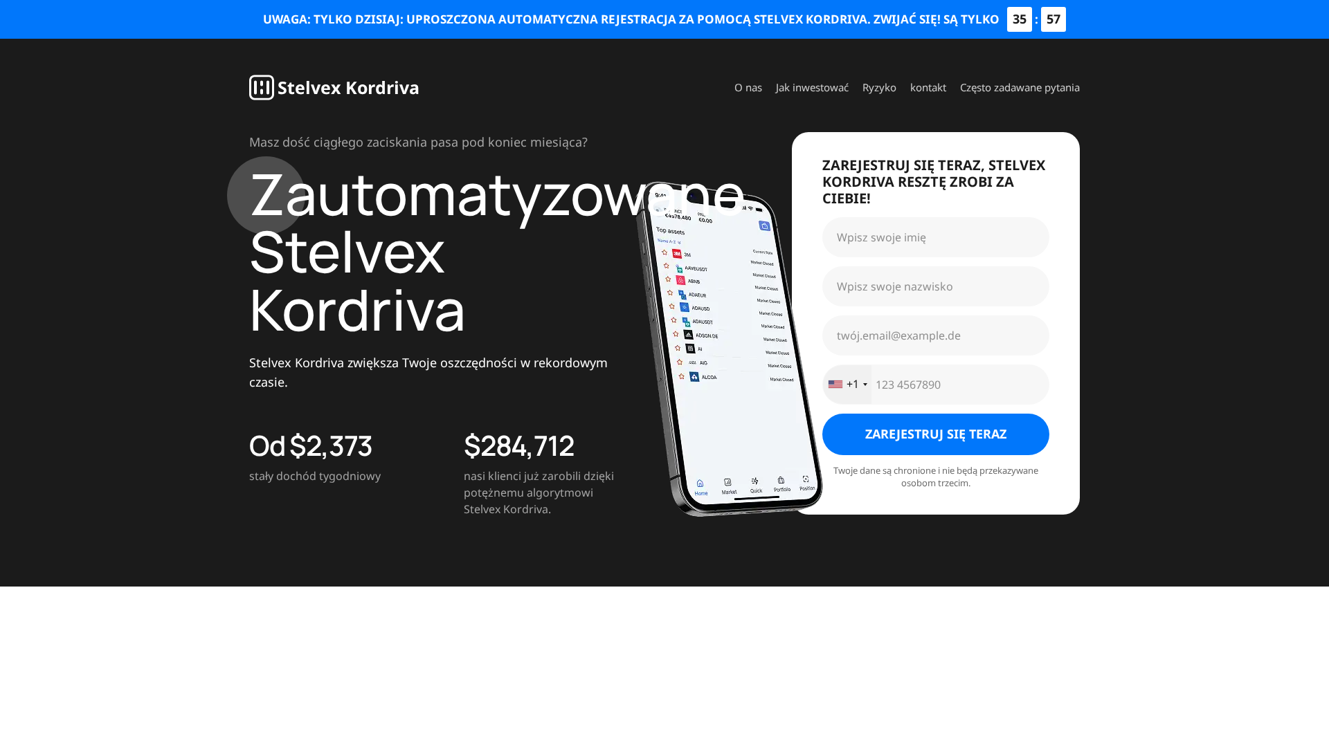 Screenshot of stelvexkordriva.com