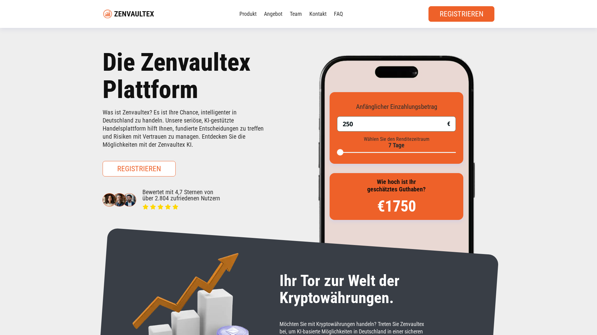 Screenshot of zenvaultex-de.net