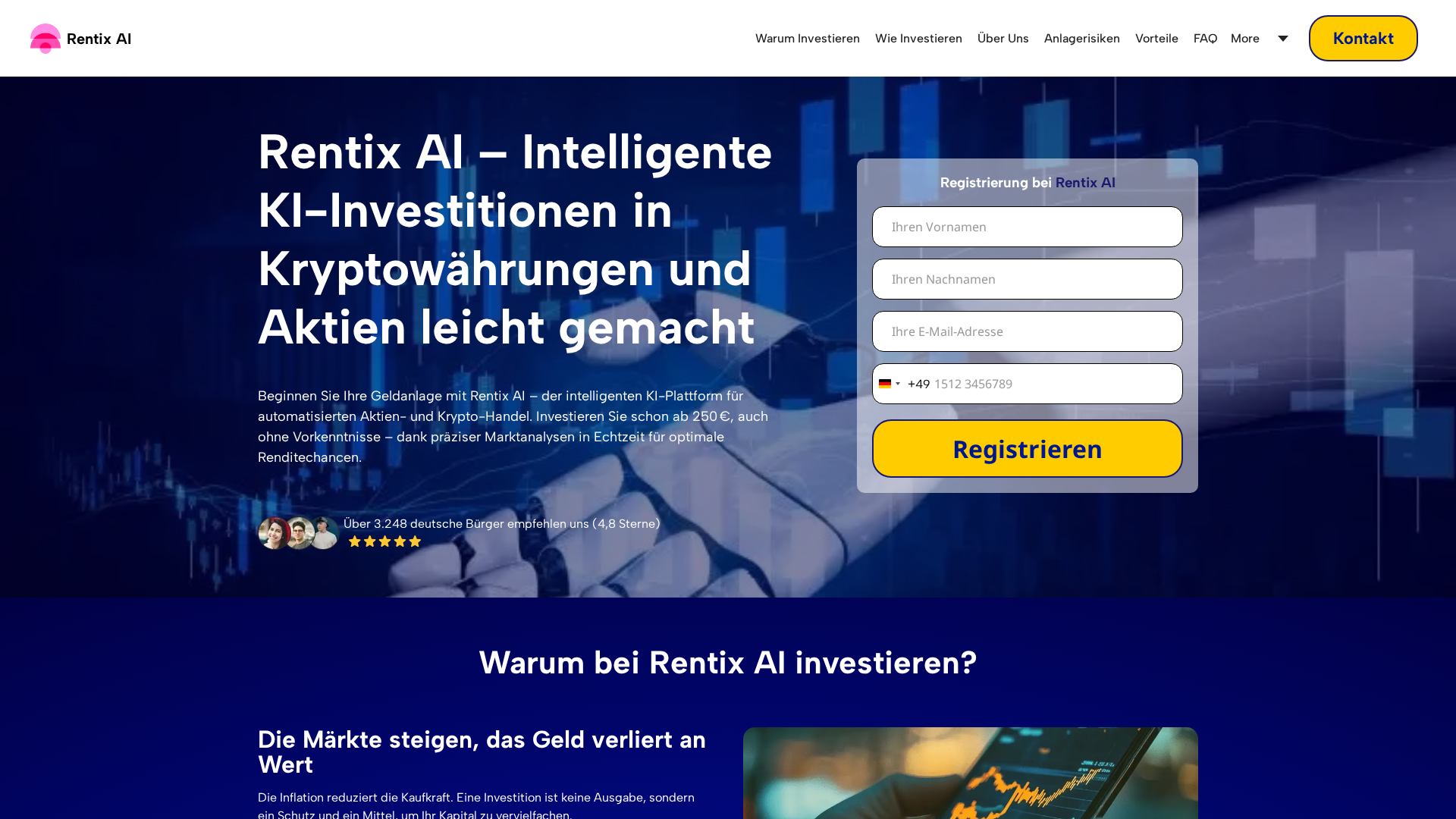 Screenshot of rentix-ai.de