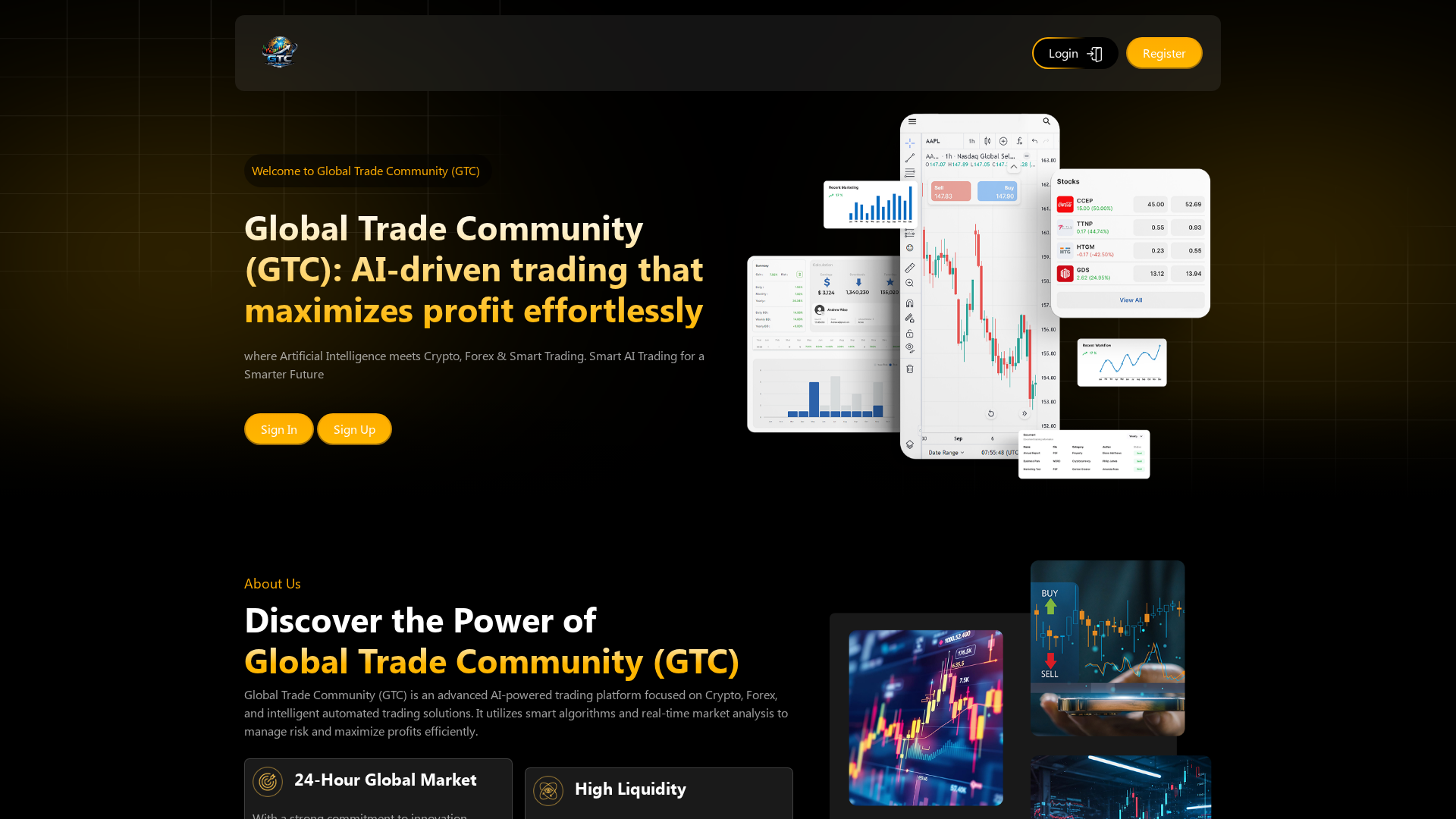 Screenshot of gtcworld.pro