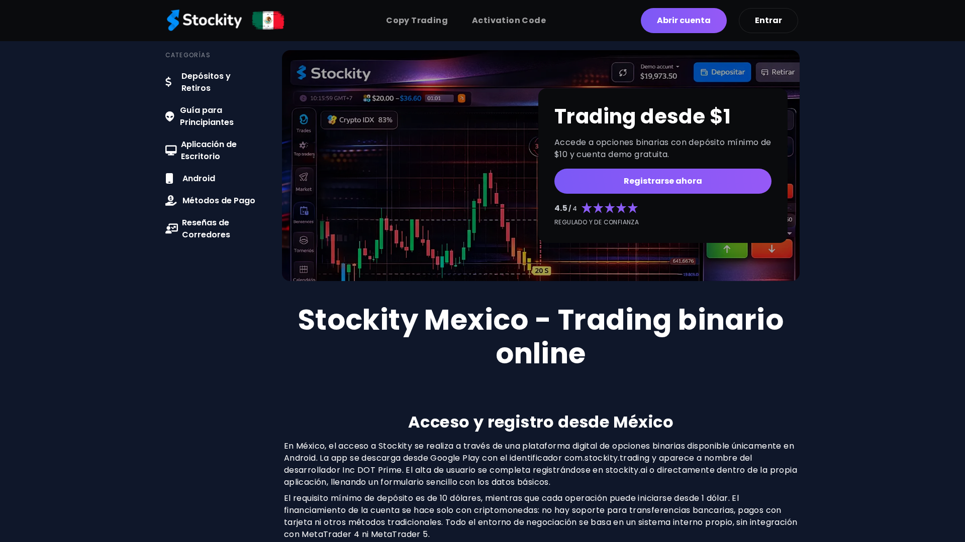Screenshot of stockitymexico.com