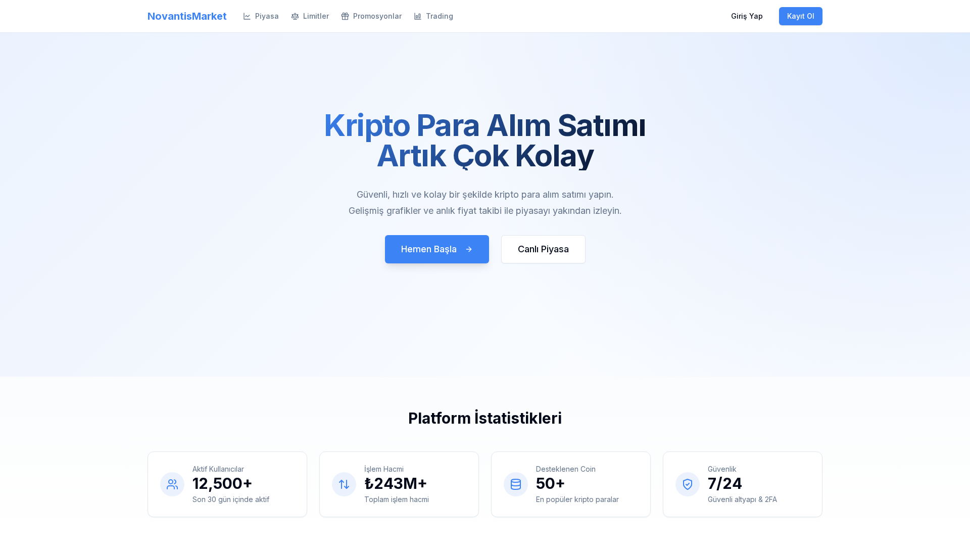 Screenshot of novantismarket.com
