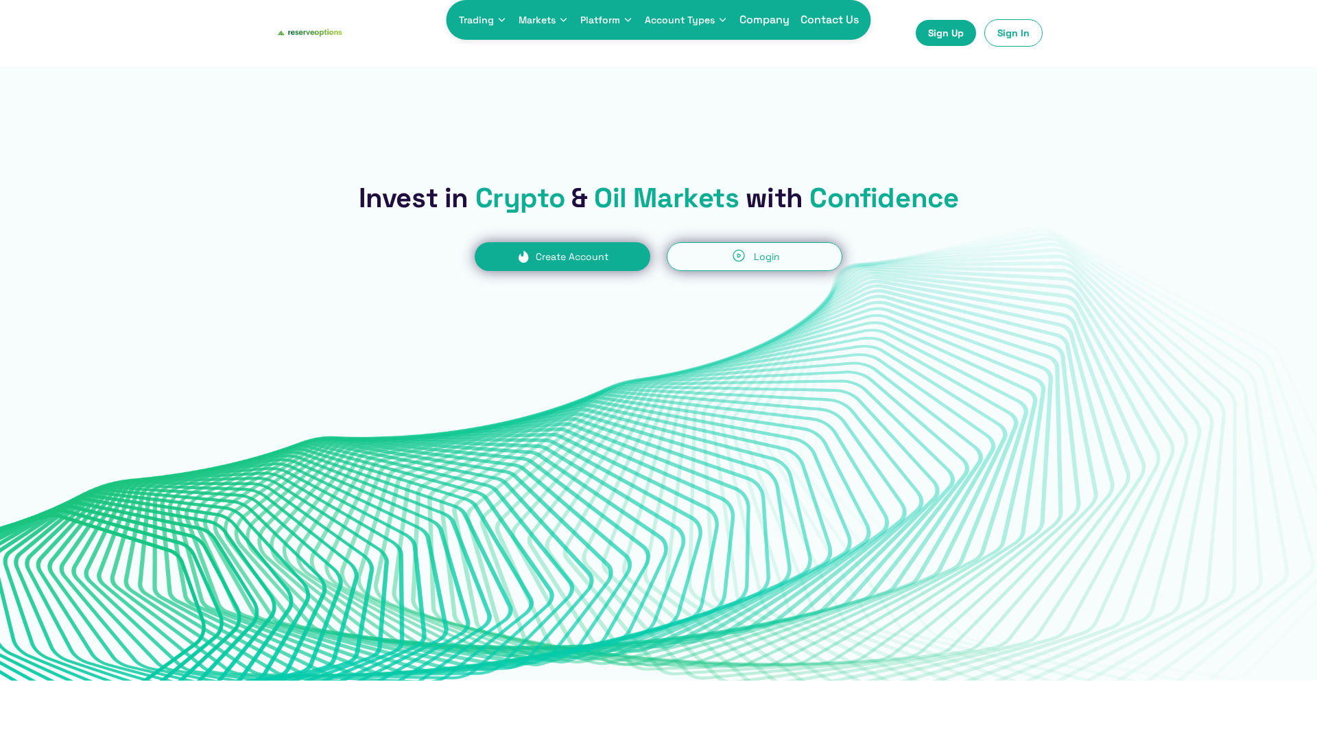 Screenshot of reserveoptionsgroup.com