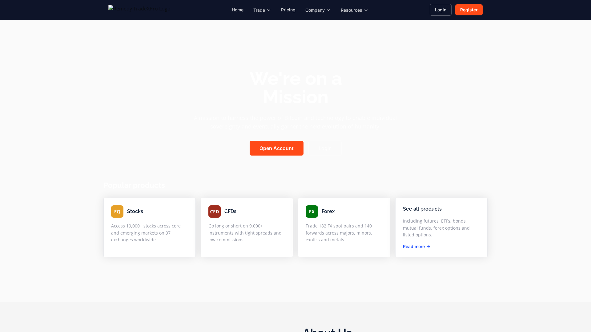 Screenshot of exnesdigitalmarketing.com