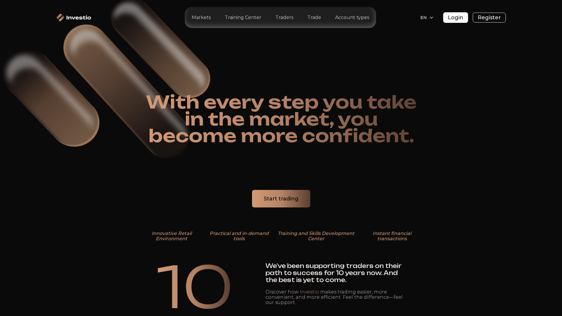 Screenshot of investio-ai.pro
