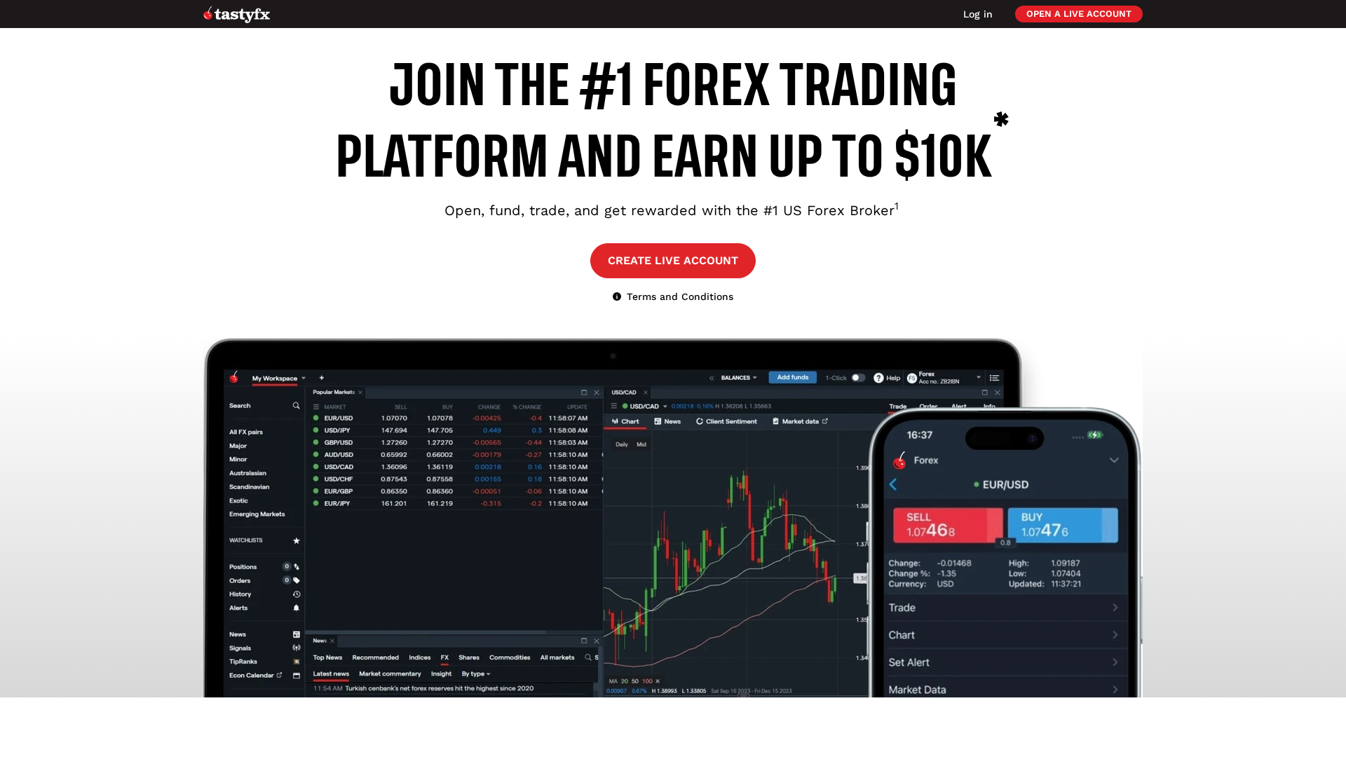 Screenshot of tradingviewusa.app