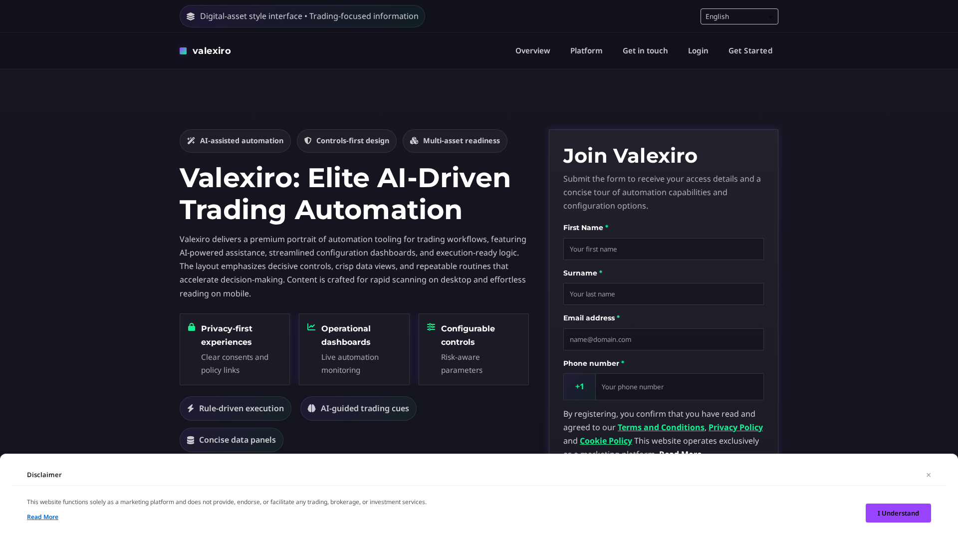 Screenshot of valexiro.pro