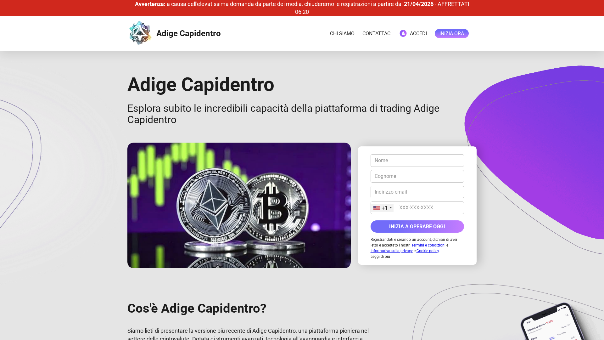Screenshot of adigecapidentro-ai.com