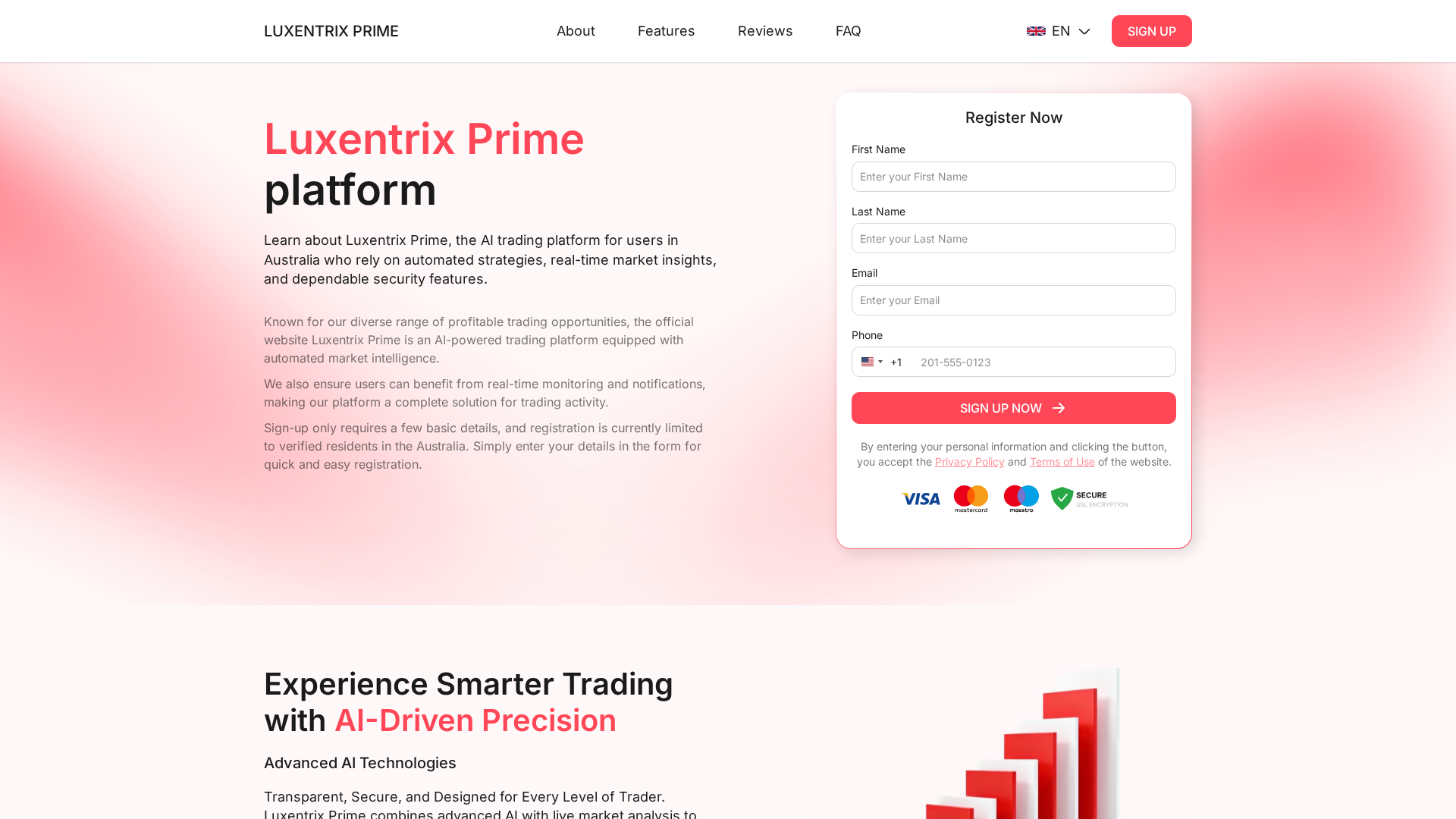 Screenshot of luxentrix-prime.com