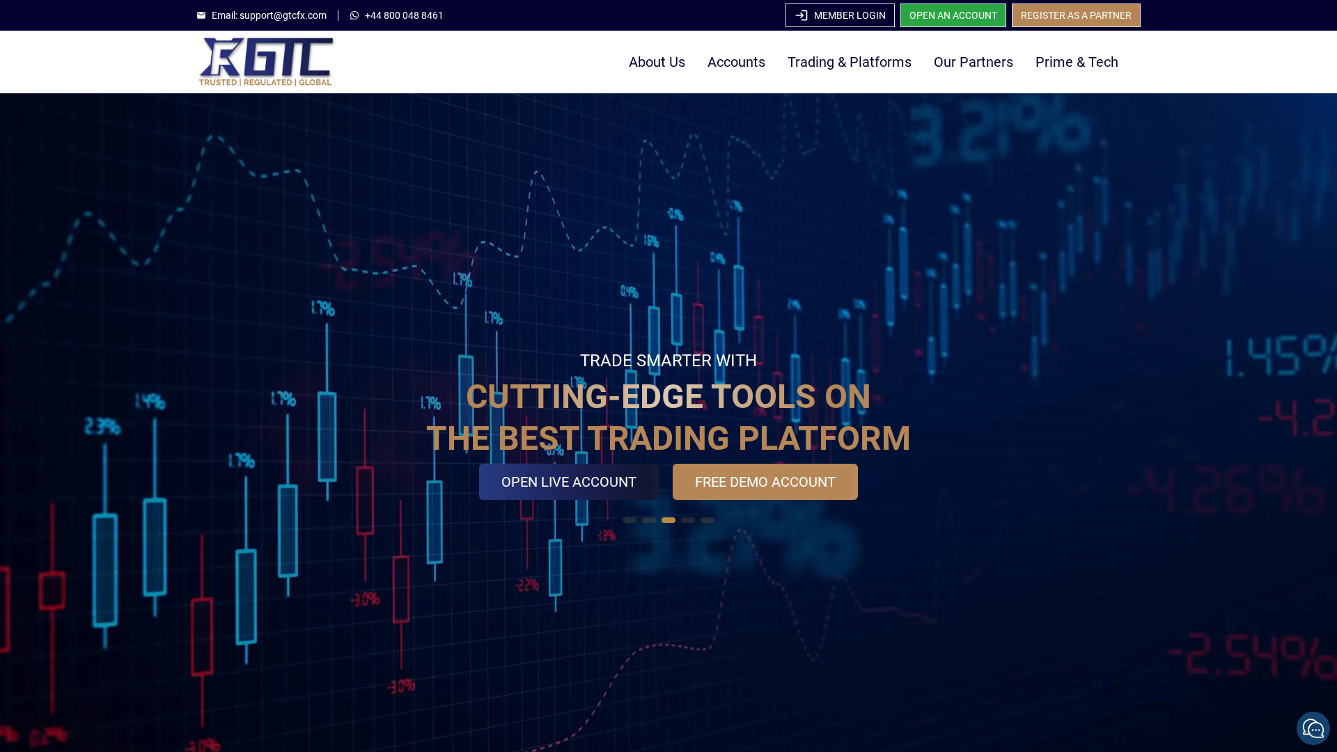 Screenshot of gtcfx-km.com