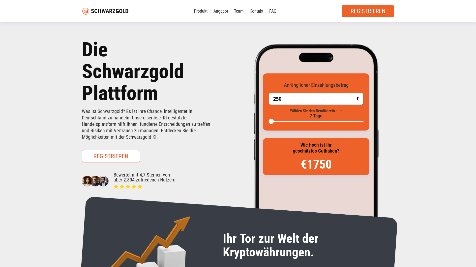 Screenshot of schwarzgold-de.net