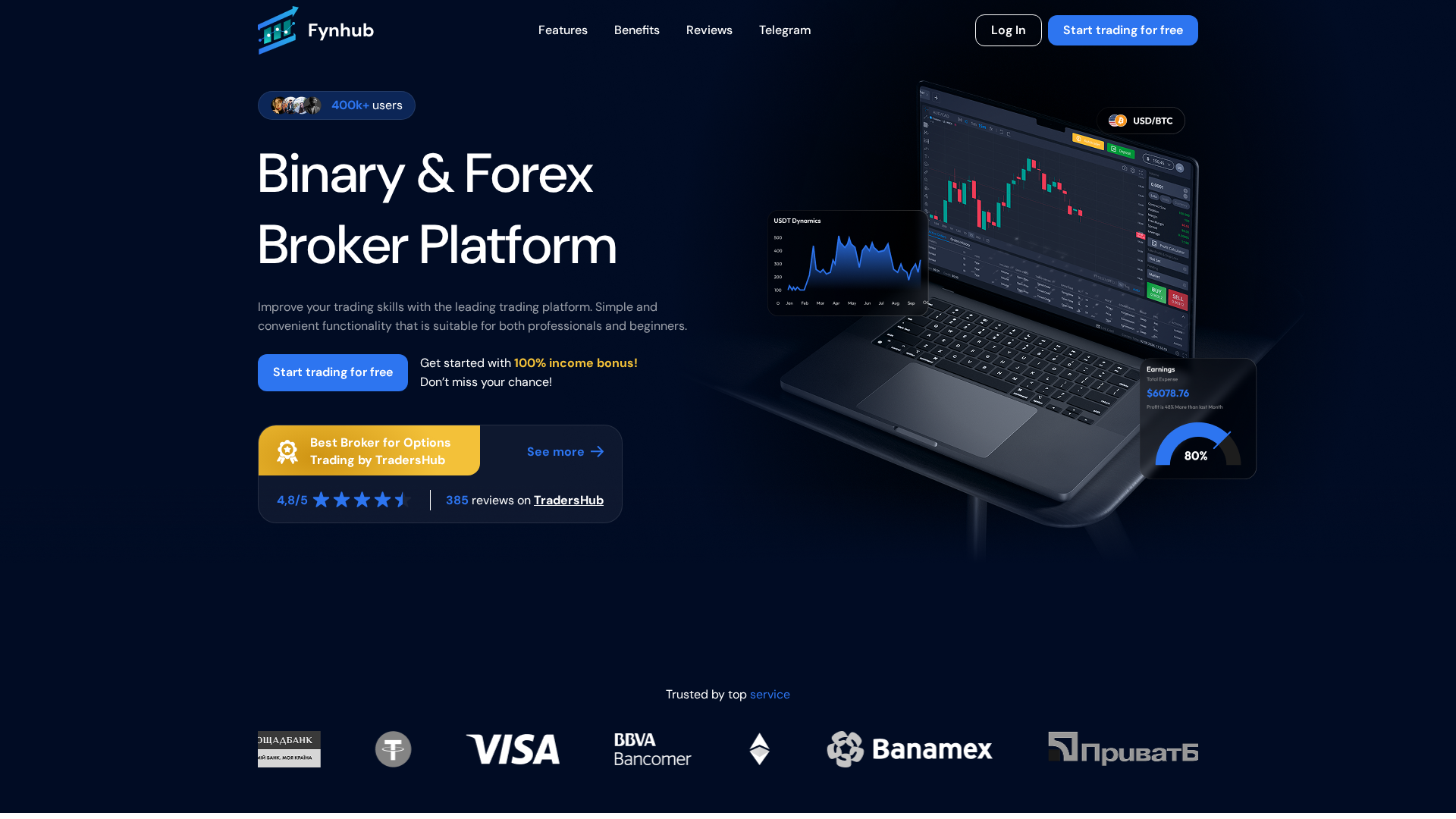 Screenshot of fynhub.pro